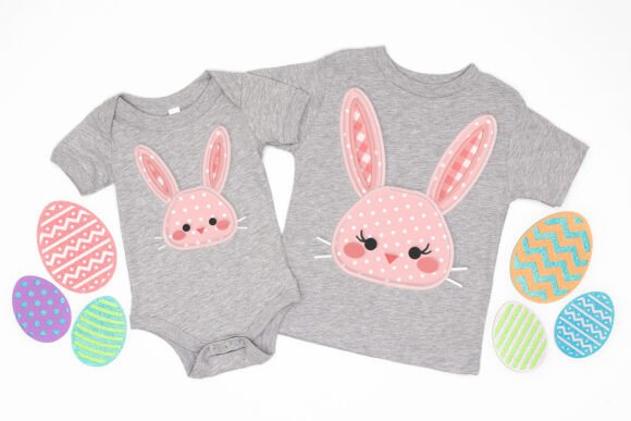 Bunny Face Applique Embroidery Review for Easter