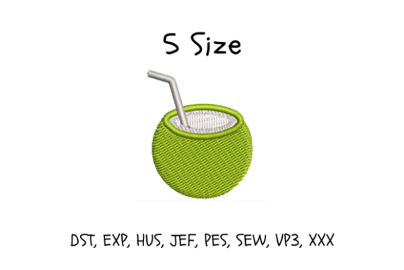 Coconut Drink Embroidery Design: A Pro Review