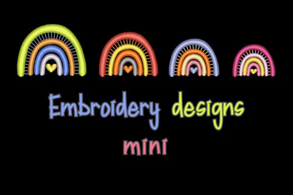 Colorful Rainbow Embroidery: A Designer's Review