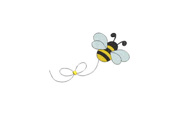 Coquette Bee Embroidery: A Craft Fair Best-Seller