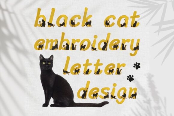 Review: Black Cat Embroidery Fonts for Boutique Sweatshirts