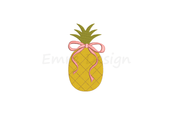 Review: Coquette Pineapple Embroidery Design for Makers