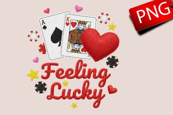 Review: Embroidery Valentine Feeling Lucky Cards for Apparel