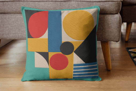 Review: Modern Geometric Abstract Embroidery for Boutiques