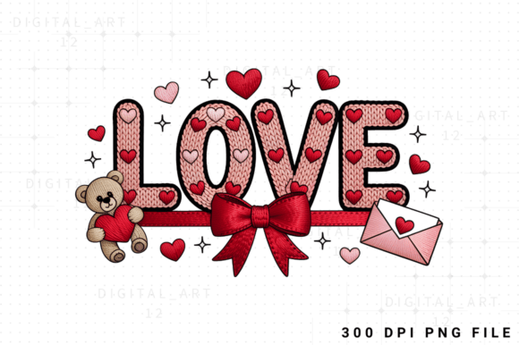 Review: Romantic LOVE Embroidery PNG for Boutique Sweatshirts