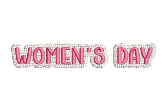Review: WOMEN S DAY Text Embroidery Design for Etsy Shops