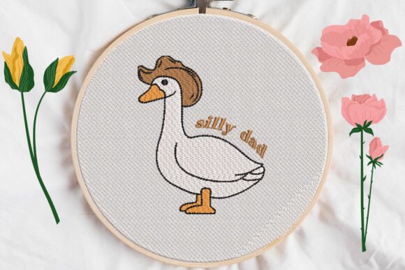 Silly Dad Embroidery, Easter: A Designer's Review