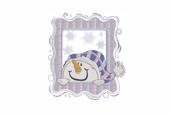 Snowman Machine Embroidery Design Review for Etsy Sellers
