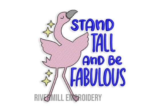 Stand Tall Be Fabulous Embroidery Review